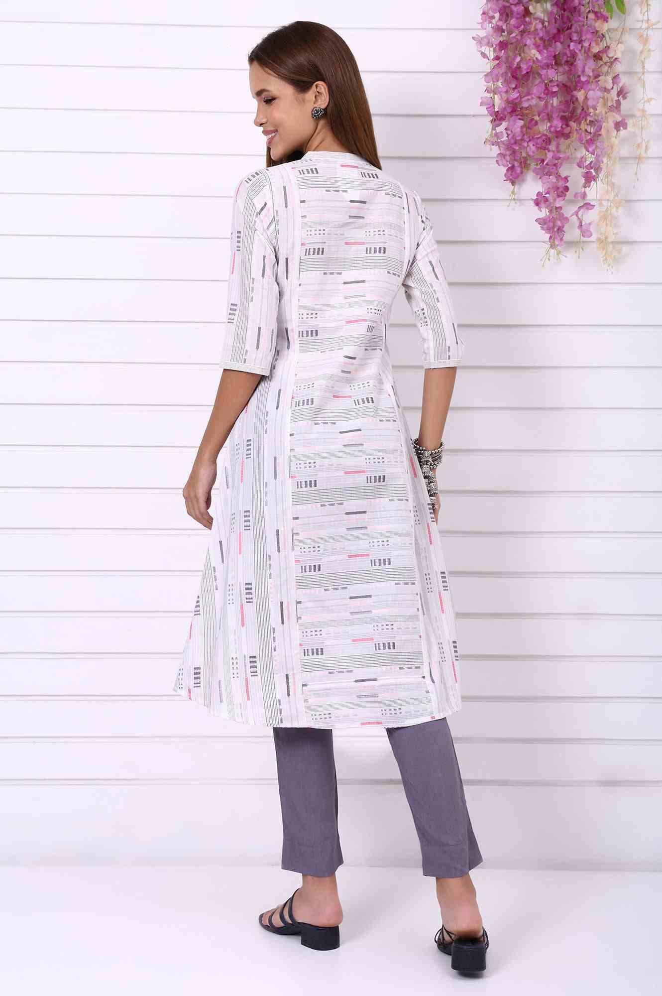 AURELIA LADIES WESTERN KURTI 2PCS SET AS15964 705674