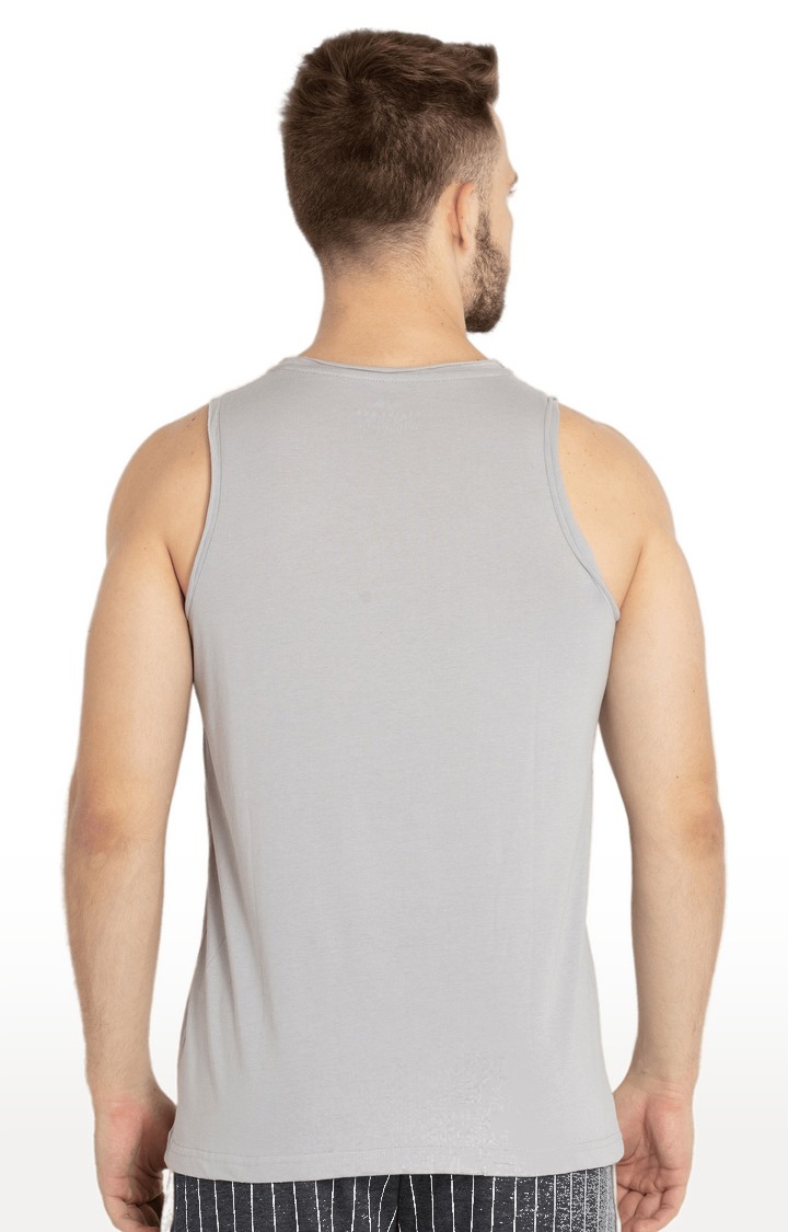 Mens Printed Sleeveless T-shirt