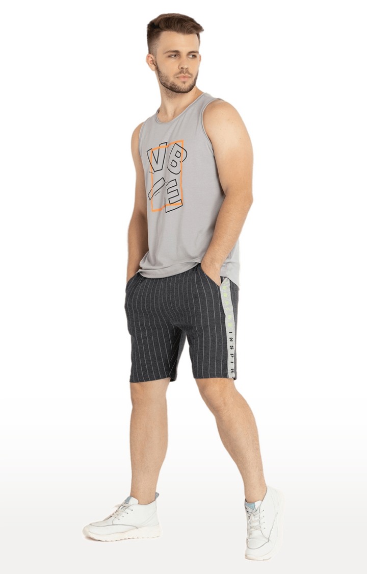 Mens Printed Sleeveless T-shirt