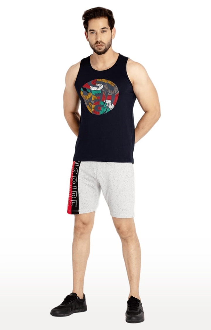 Mens Solid Sleeveless T-shirt