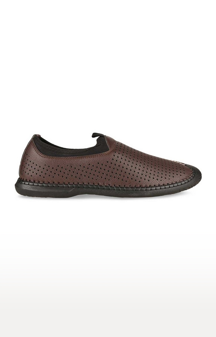 Regal | Men's Brown Synthetic Moccasins 0