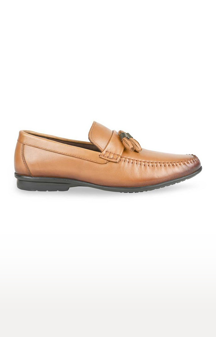 Men's Brown Leather Loafers