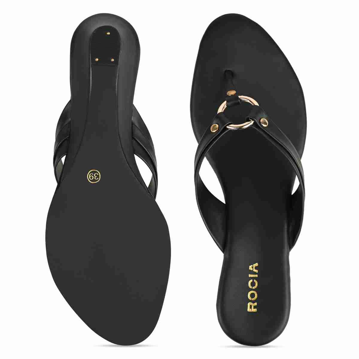 wedges for women black