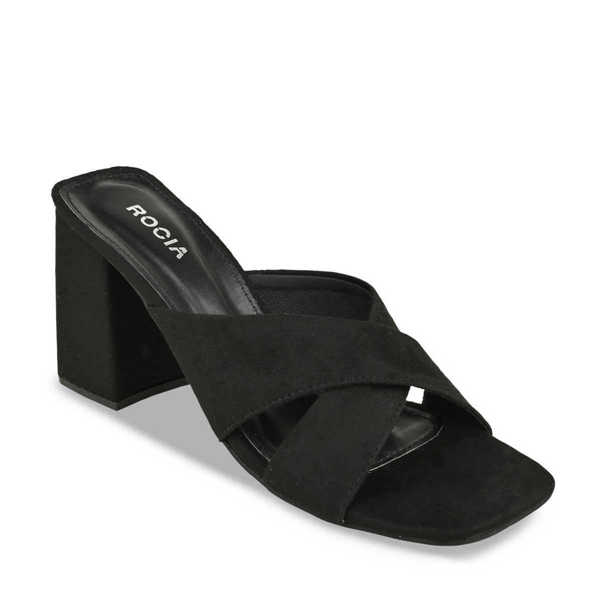 Rocia black cheap sandals