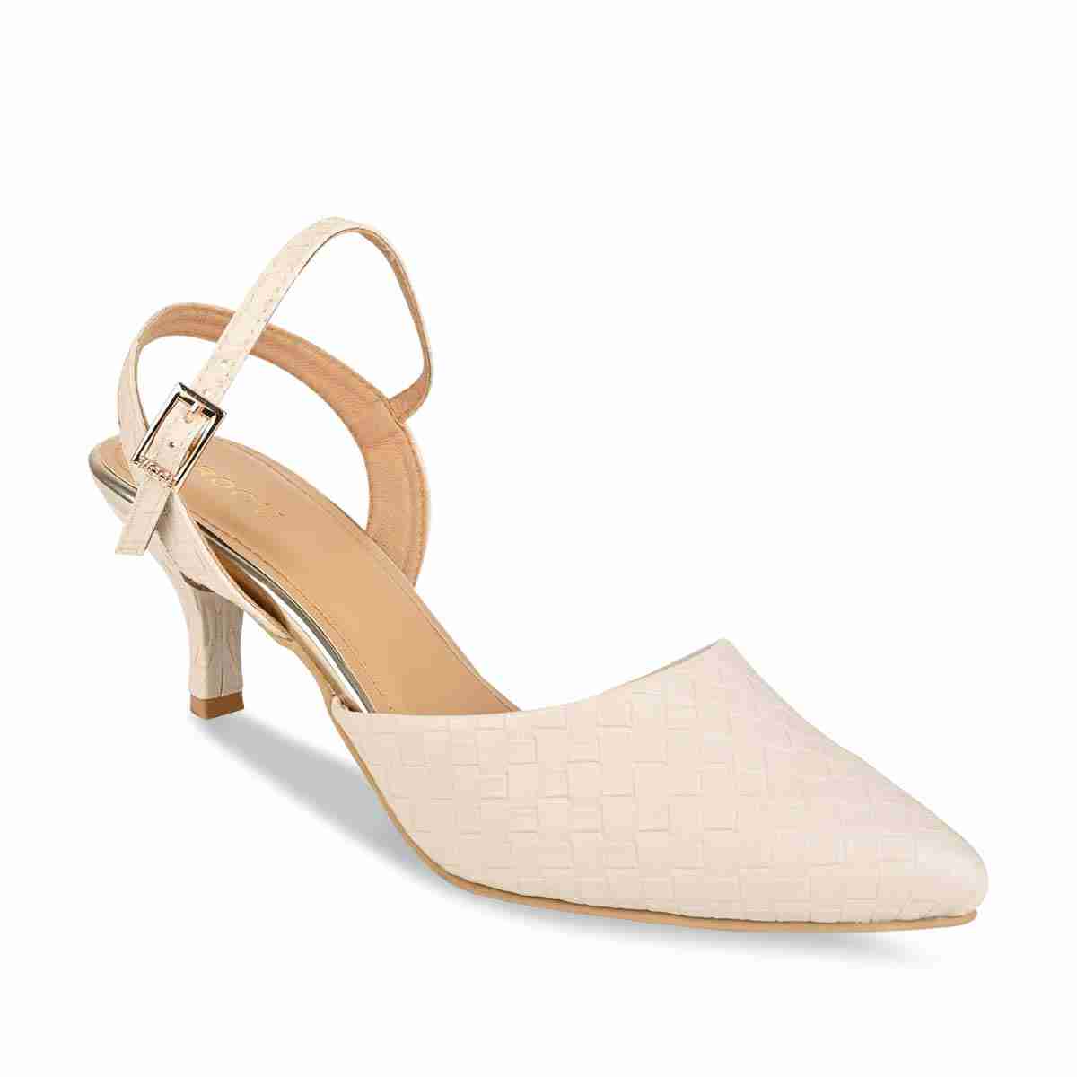 Rocia By Regal Beige Women Woven Closed Toe Sandals