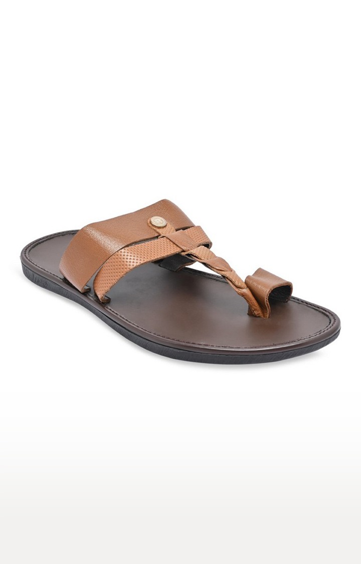 Men's Brown Leather Sandals