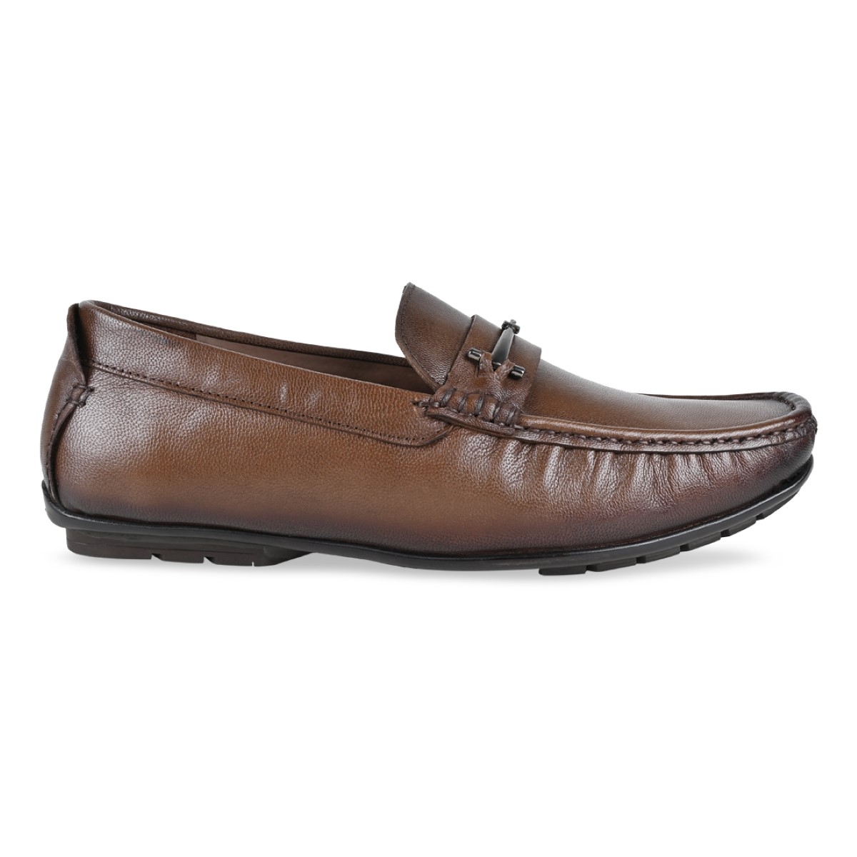 Regal | Regal Brown Men Casual Leather Loafers 1