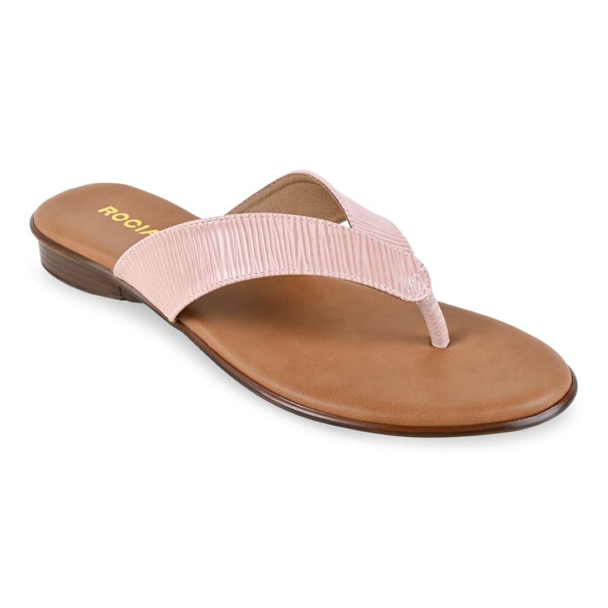 Regal By Rocia Pink Women Casual Textured Flats
