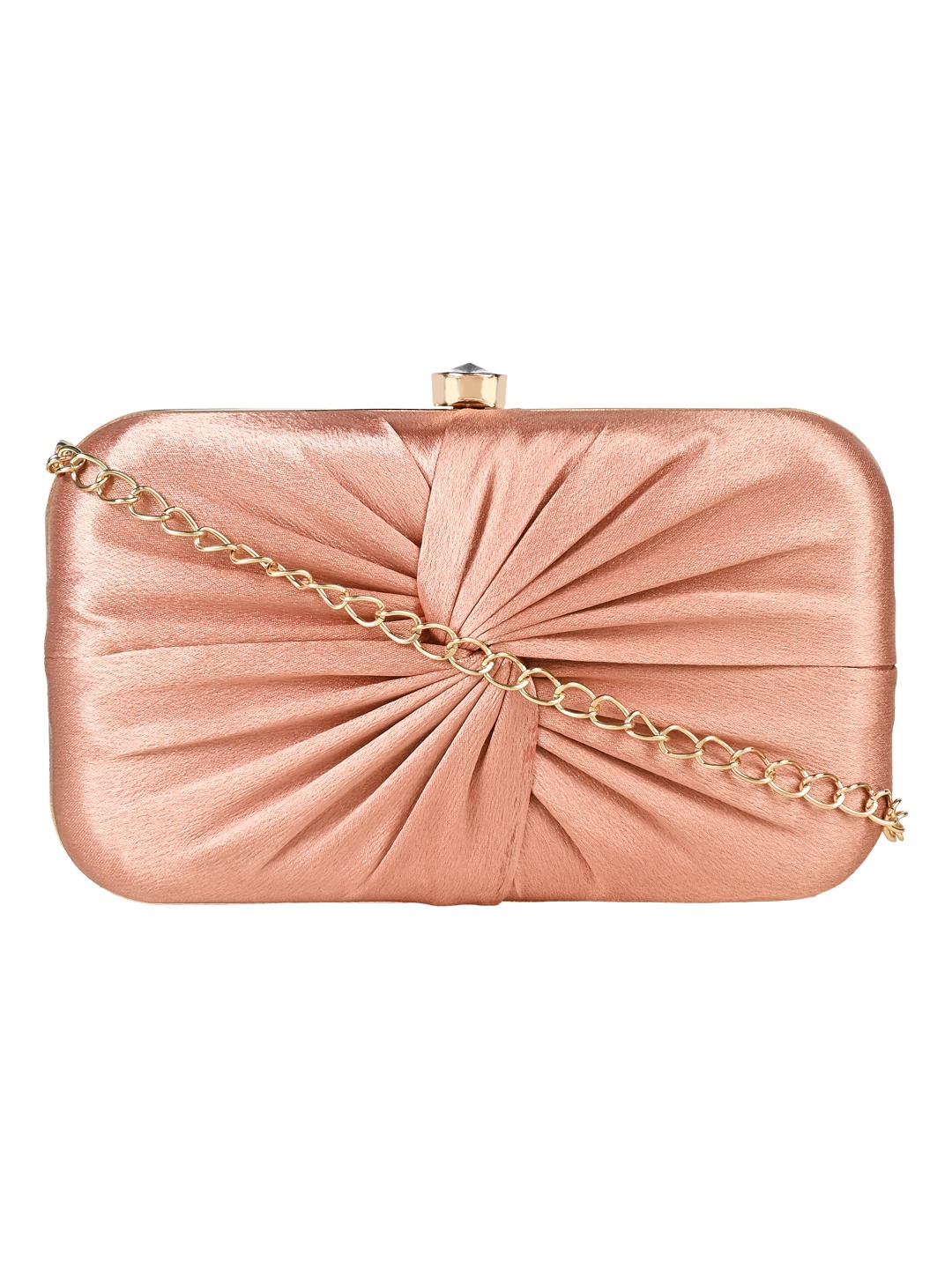 Peach clutch sale