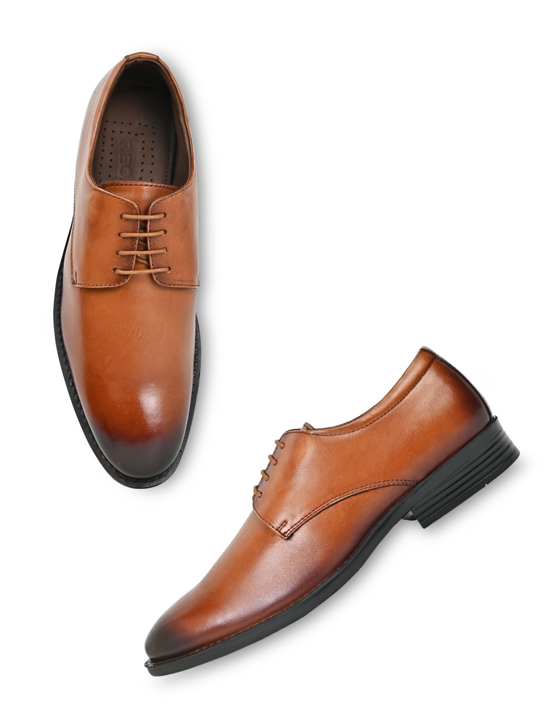 Regal Tan Mens Leather Lace Ups