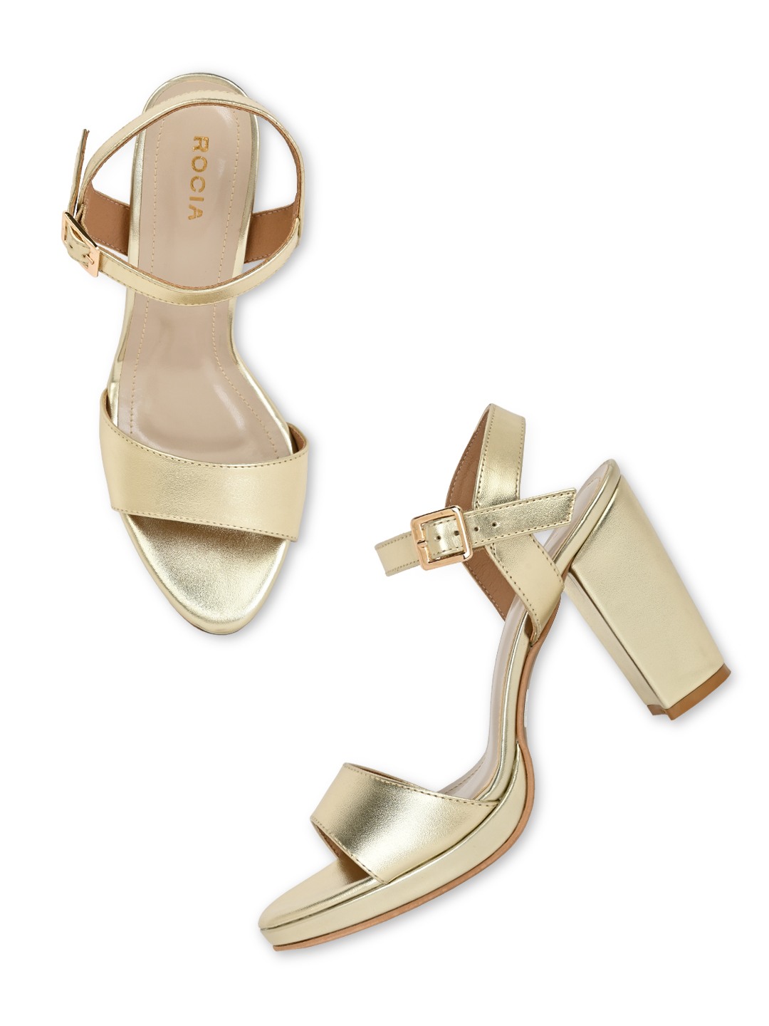 Rocia By Regal Gold Women Casual Stilettos