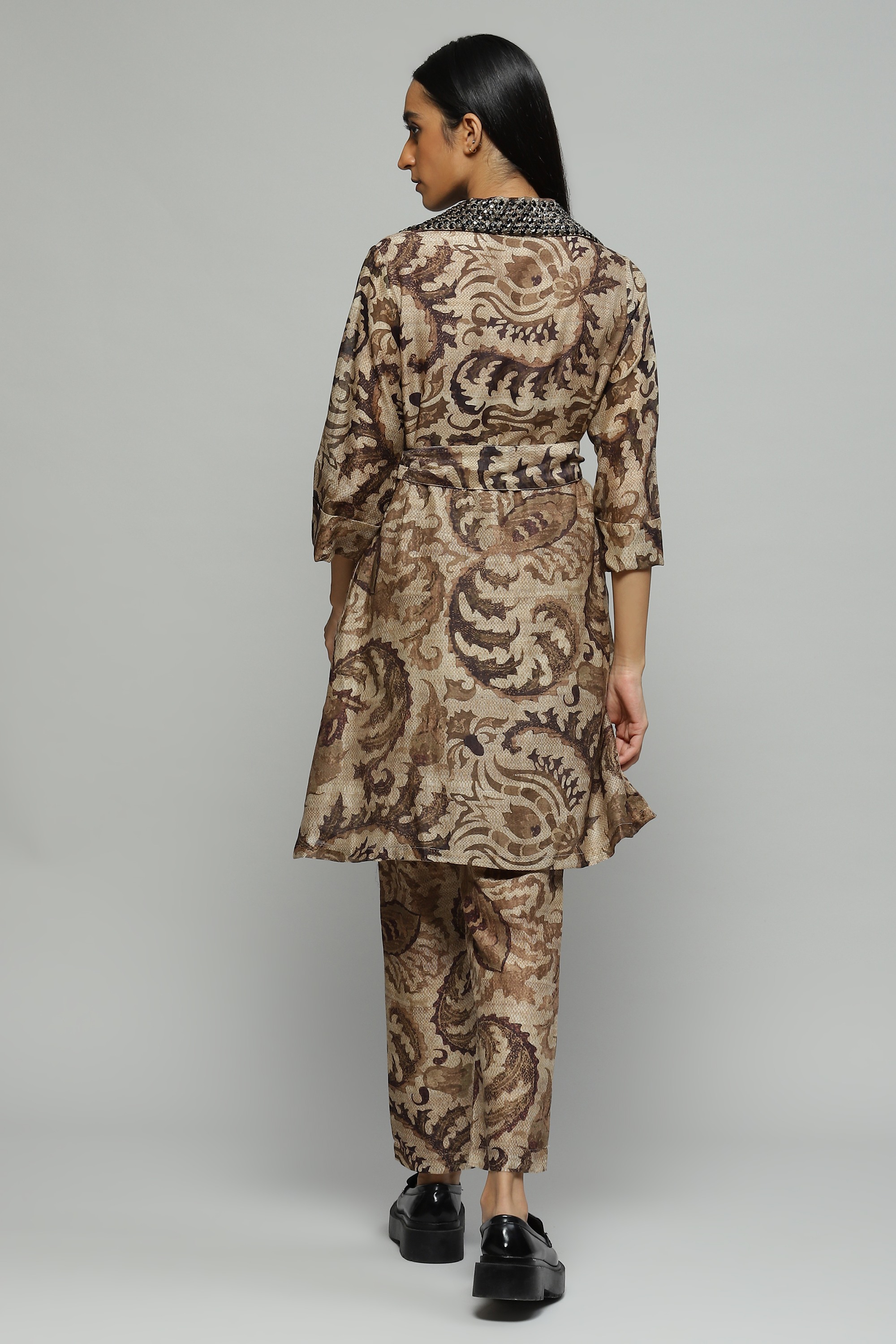 Printed & Sequinned Coordinate Set