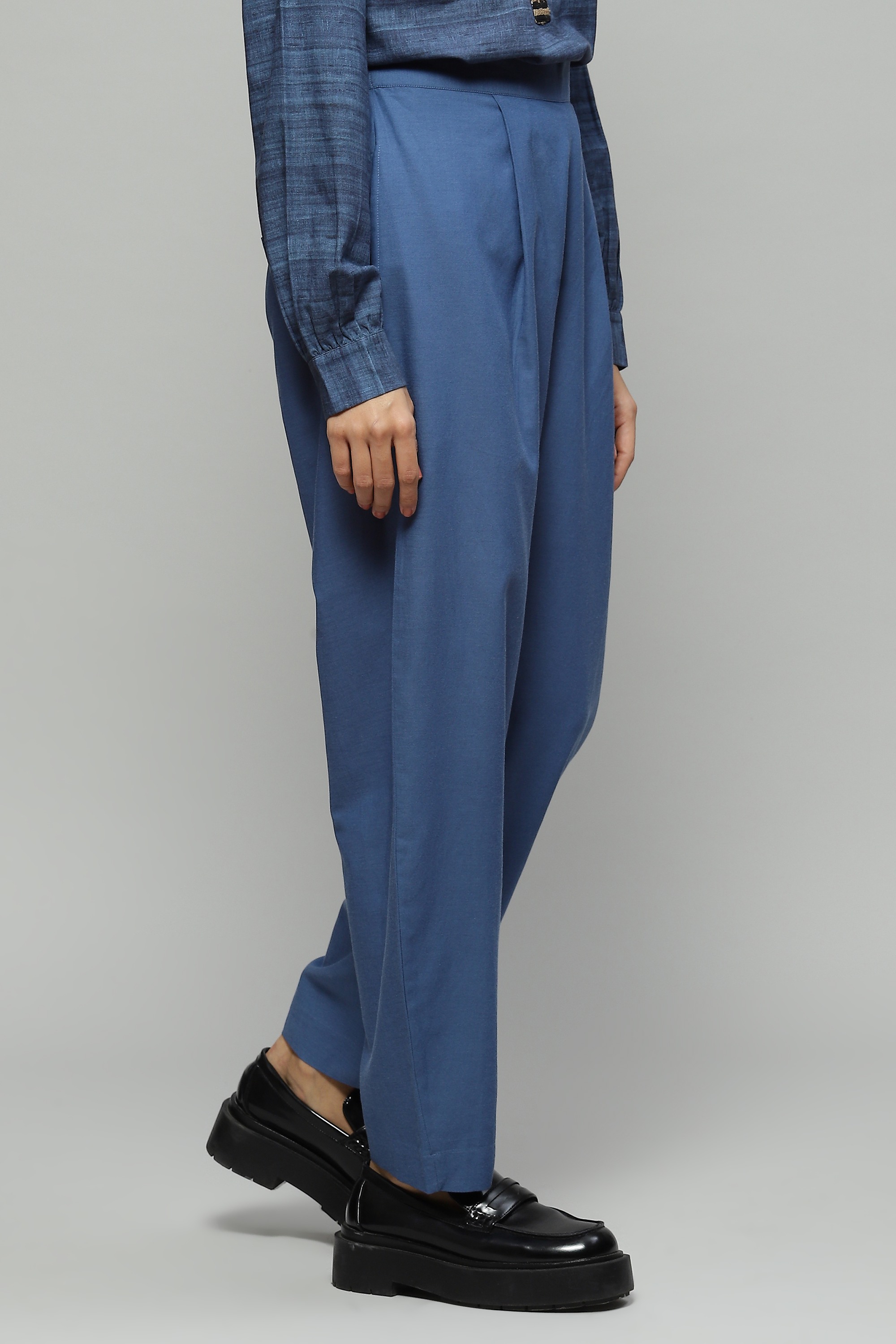 Cornflower Cotton Pant