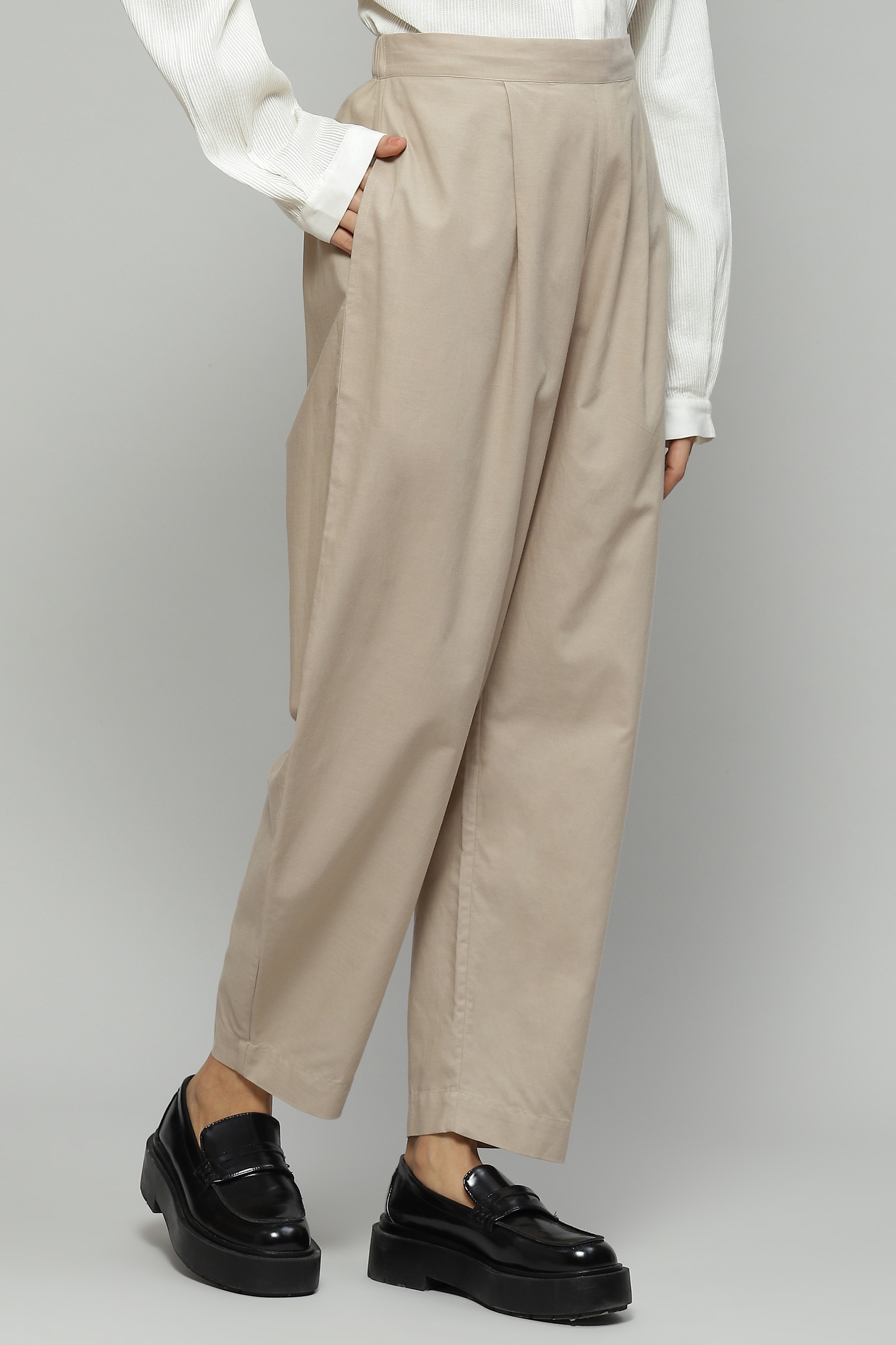 Beige Ecovero Pant
