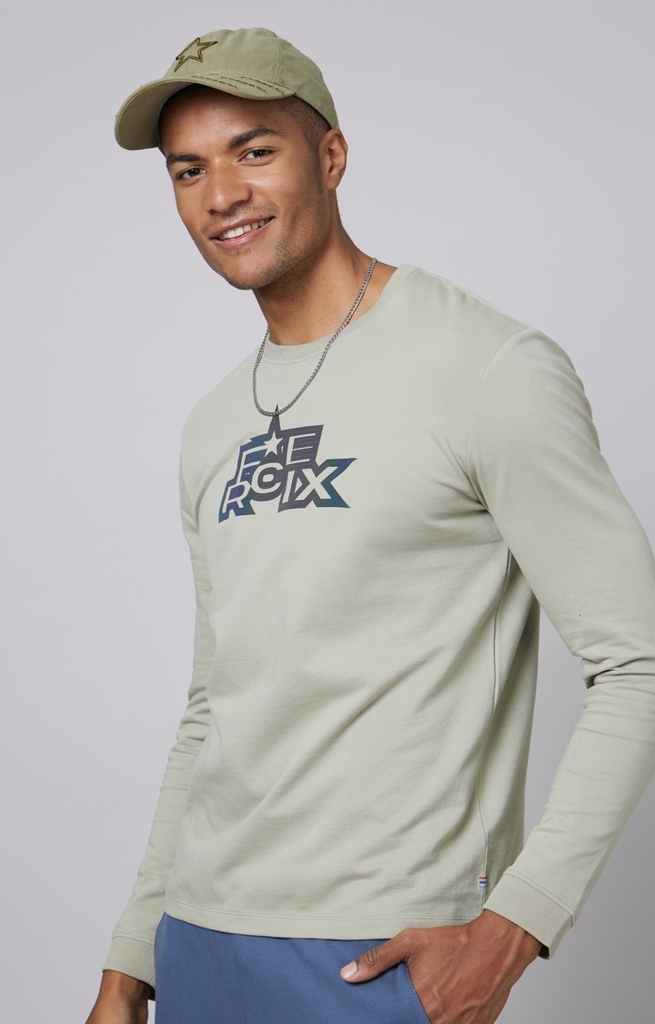 FORCE IX | Men Long Sleeves Round Neck T-Shirt
