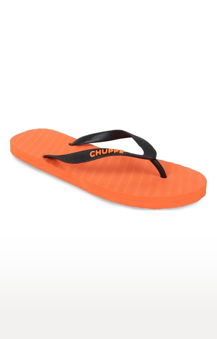 Orange mens slippers clearance