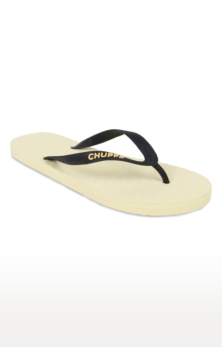 Men's Yellow Banana Leaf Natural Rubber Slippers