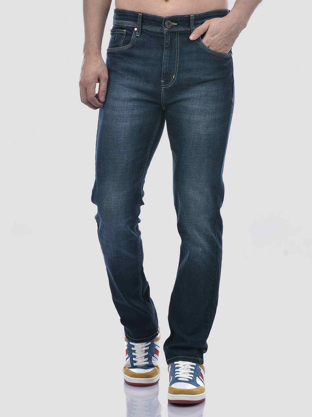 NUMERO UNO MENS JEANS NMJNRA4127 DARK BLUE