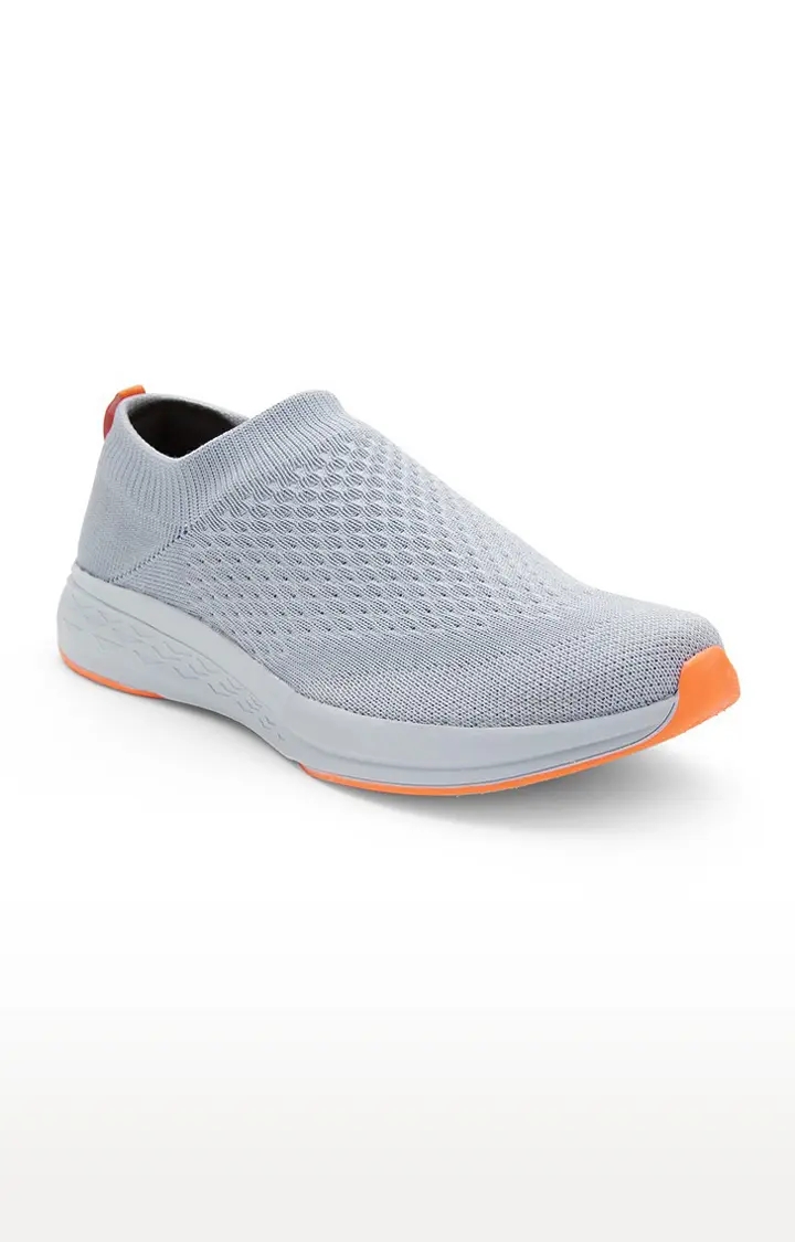 roar for good | SwiftStep-Men's Activewear Grey Slip-on Casuals Shoes