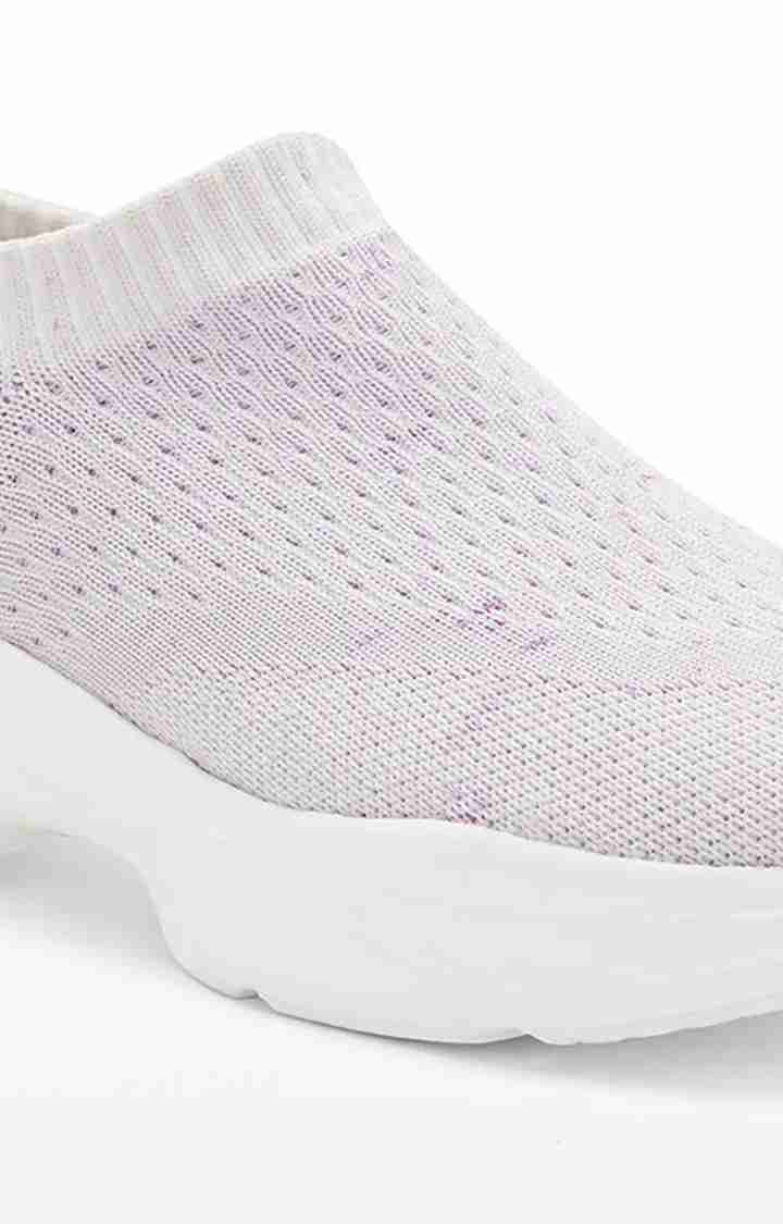 roar for good | EvoMotion Women's Activewear Lilac Slip-on Casuals Shoes 4