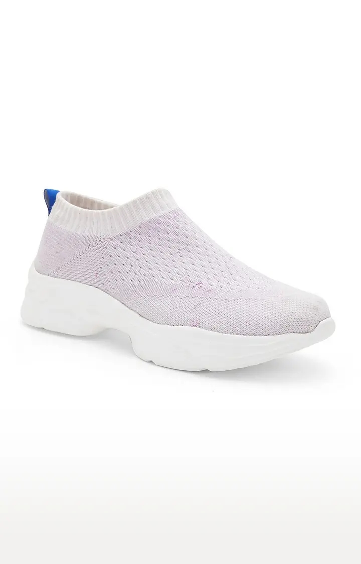 EvoMotion Women's Activewear Lilac Slip-on Casuals Shoes