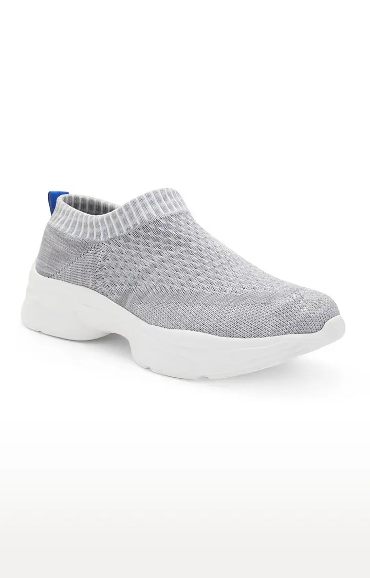 EvoMotion Women's Activewear Grey Slip-on Casuals Shoes
