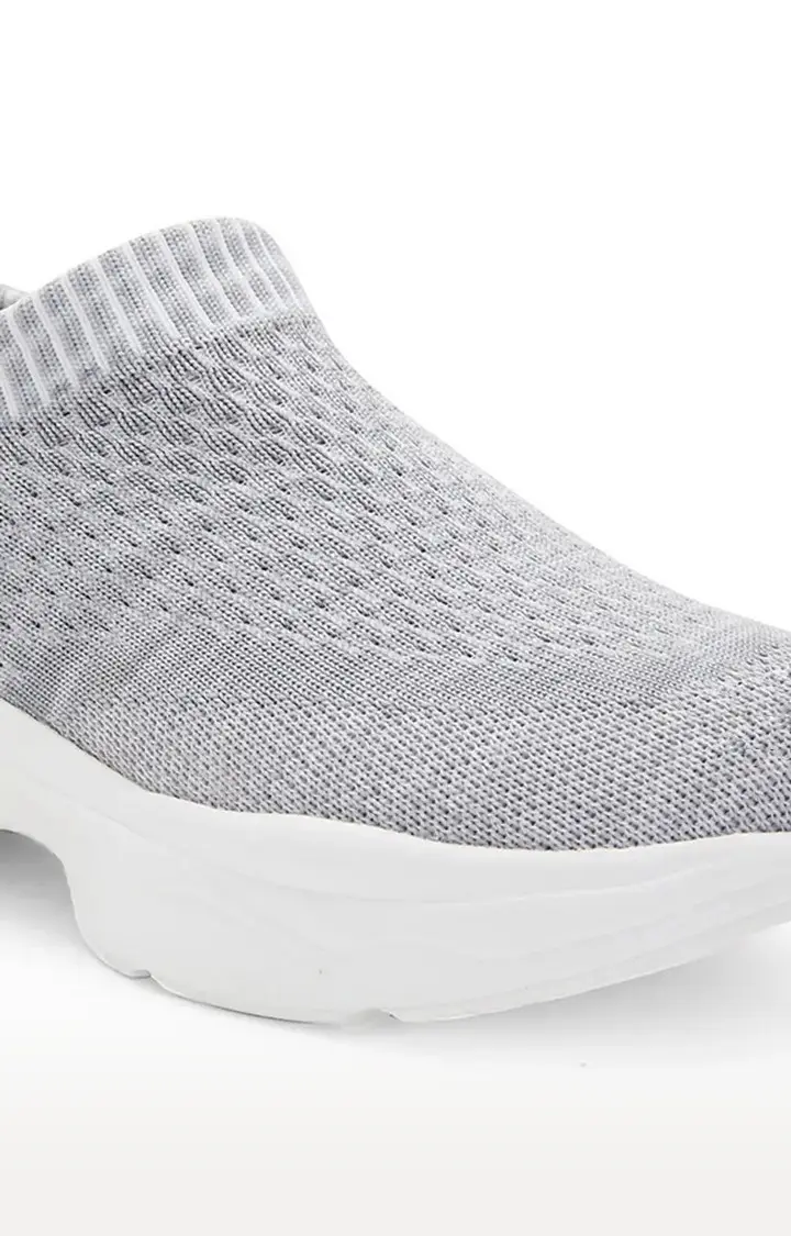 EvoMotion Women's Activewear Grey Slip-on Casuals Shoes