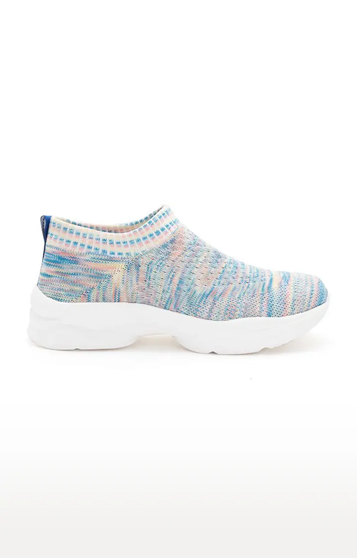 EvoMotion Women's Activewear Multicolour Casual Slip-on Shoes