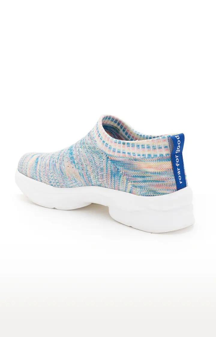 EvoMotion Women's Activewear Multicolour Casual Slip-on Shoes