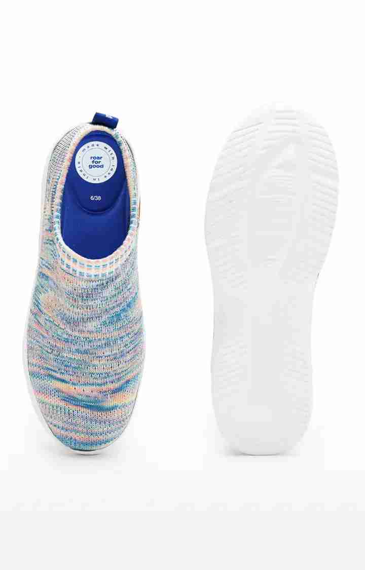 EvoMotion Women's Activewear Multicolour Casual Slip-on Shoes