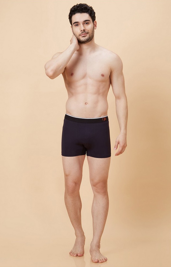 Men's Solid Bamboo Innerwear Navy