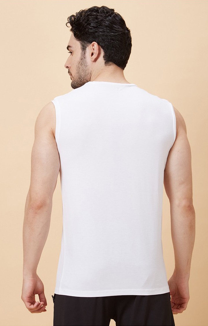 Men's Supreme Glide Bamboo Vests White