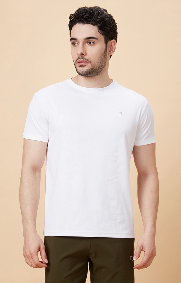 roar for good | Men's Casual White Activewear T-Shirts