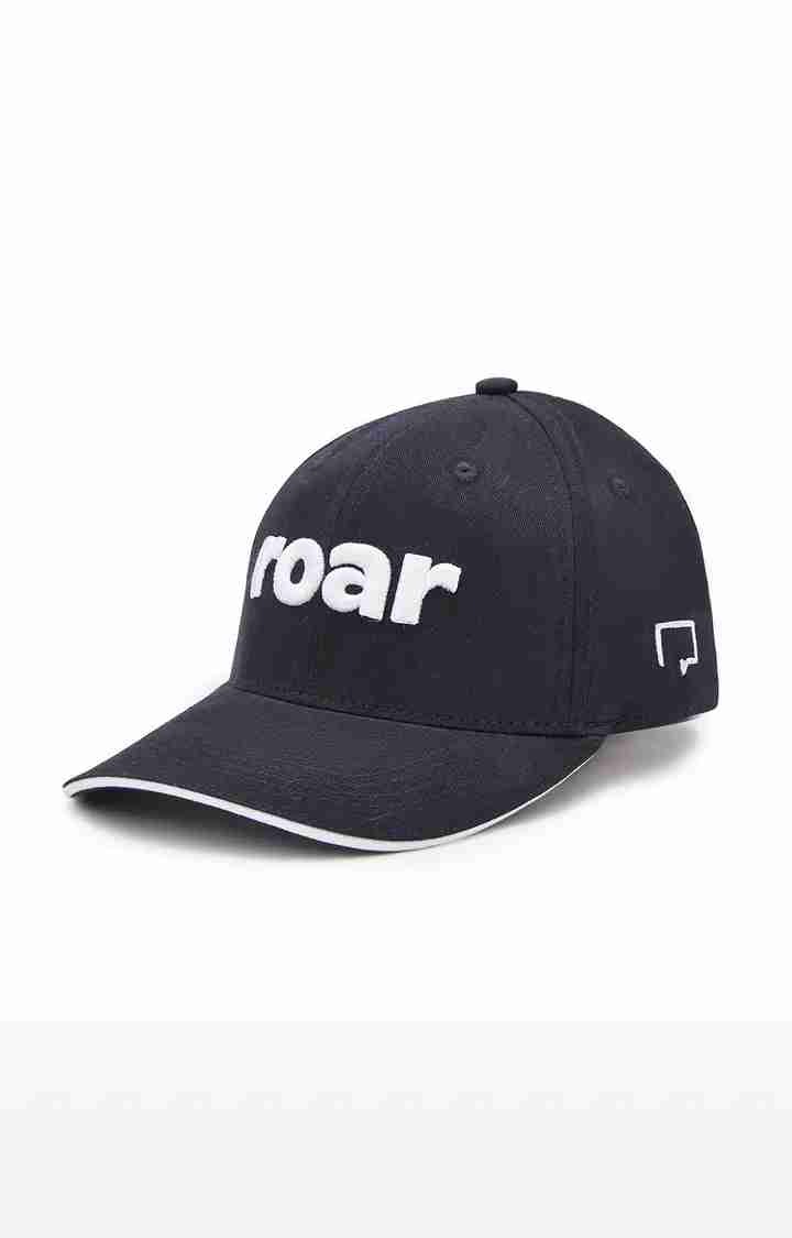 ROAR Twill Black Baseball Cap