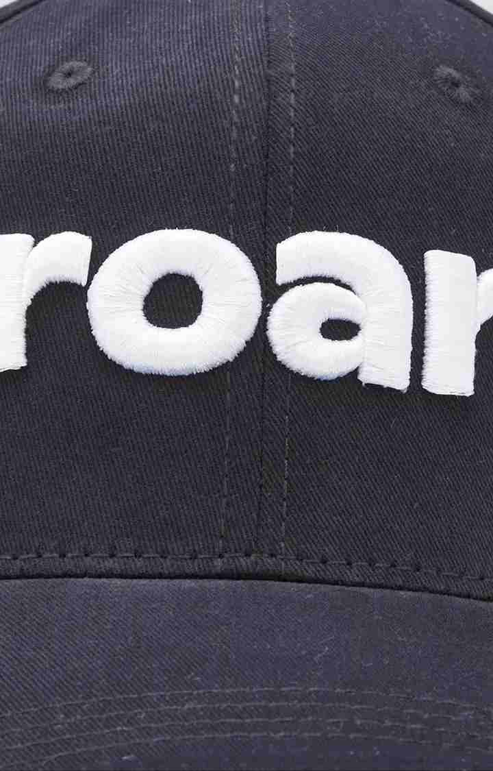 ROAR Twill Black Baseball Cap