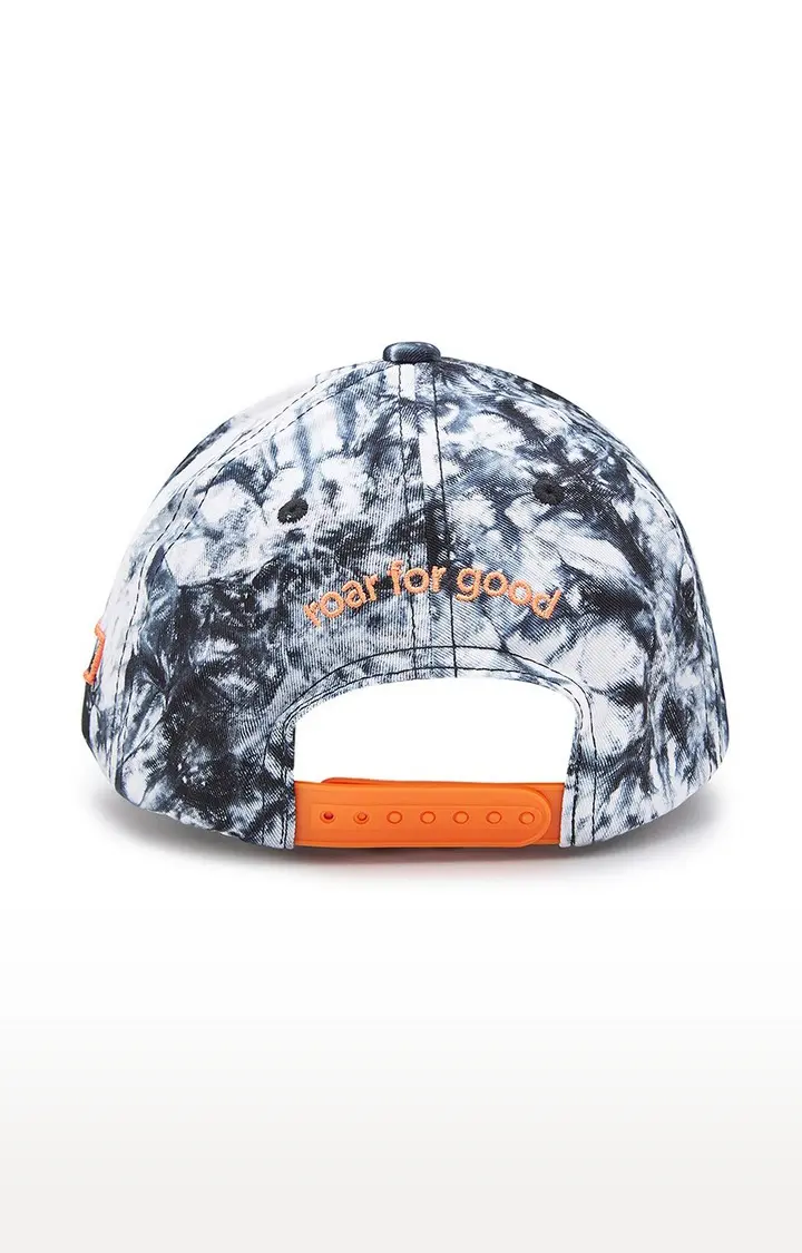 ROAR Tie Dye Black Baseball Cap
