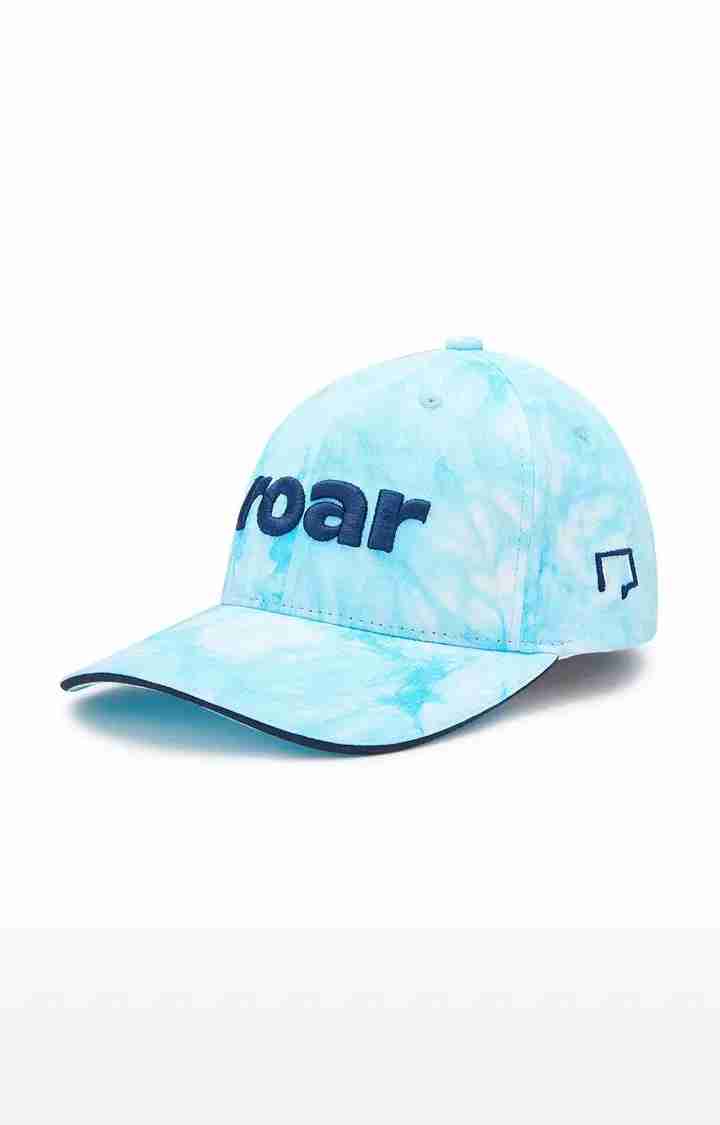 ROAR Tie Dye Blue Baseball Cap