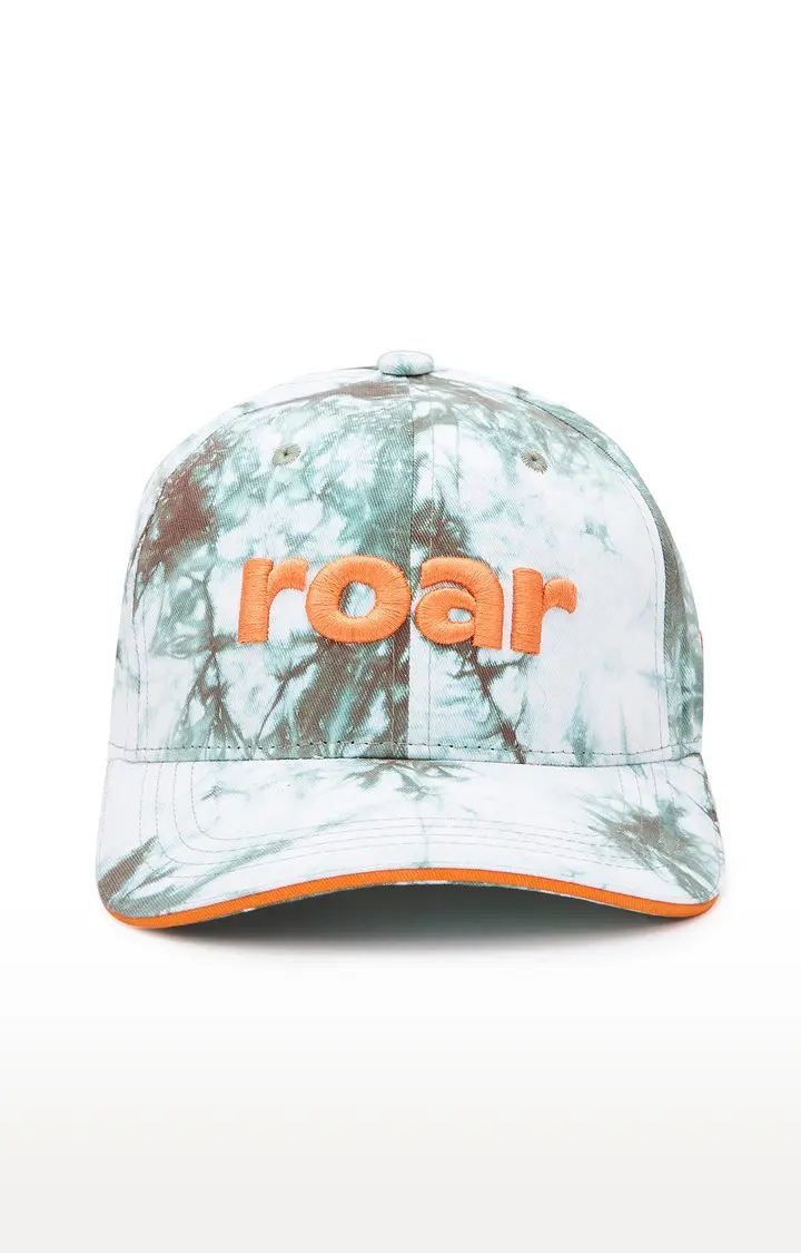 roar for good | ROAR Tie Dye Olive Green Baseball Cap