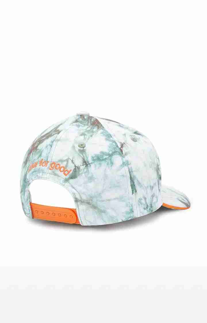 ROAR Tie Dye Olive Green Baseball Cap