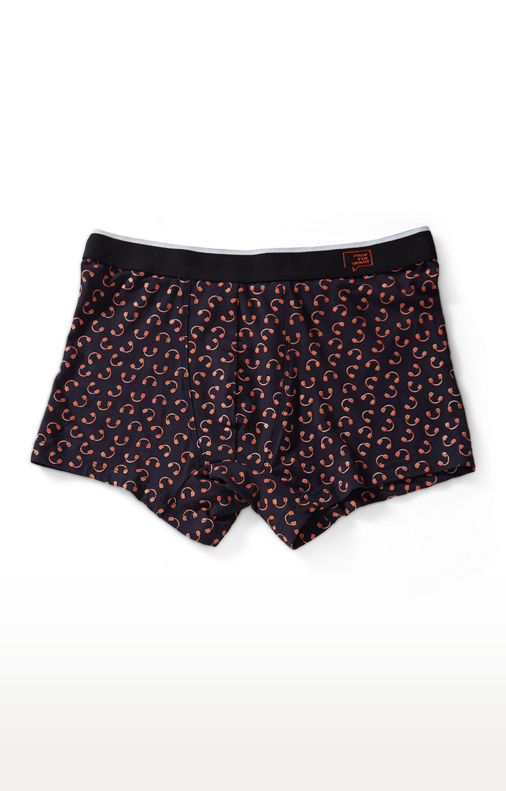 Men's Printed Bamboo Innerwear Navy
