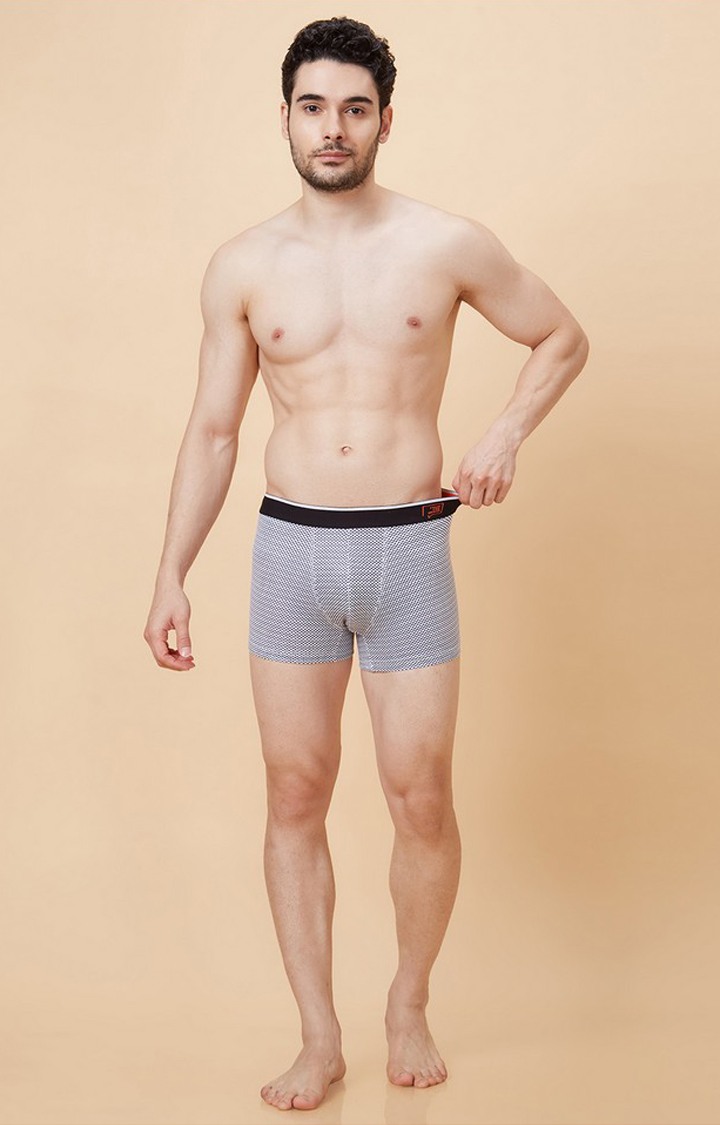 Men's Printed Bamboo Innerwear Trunks