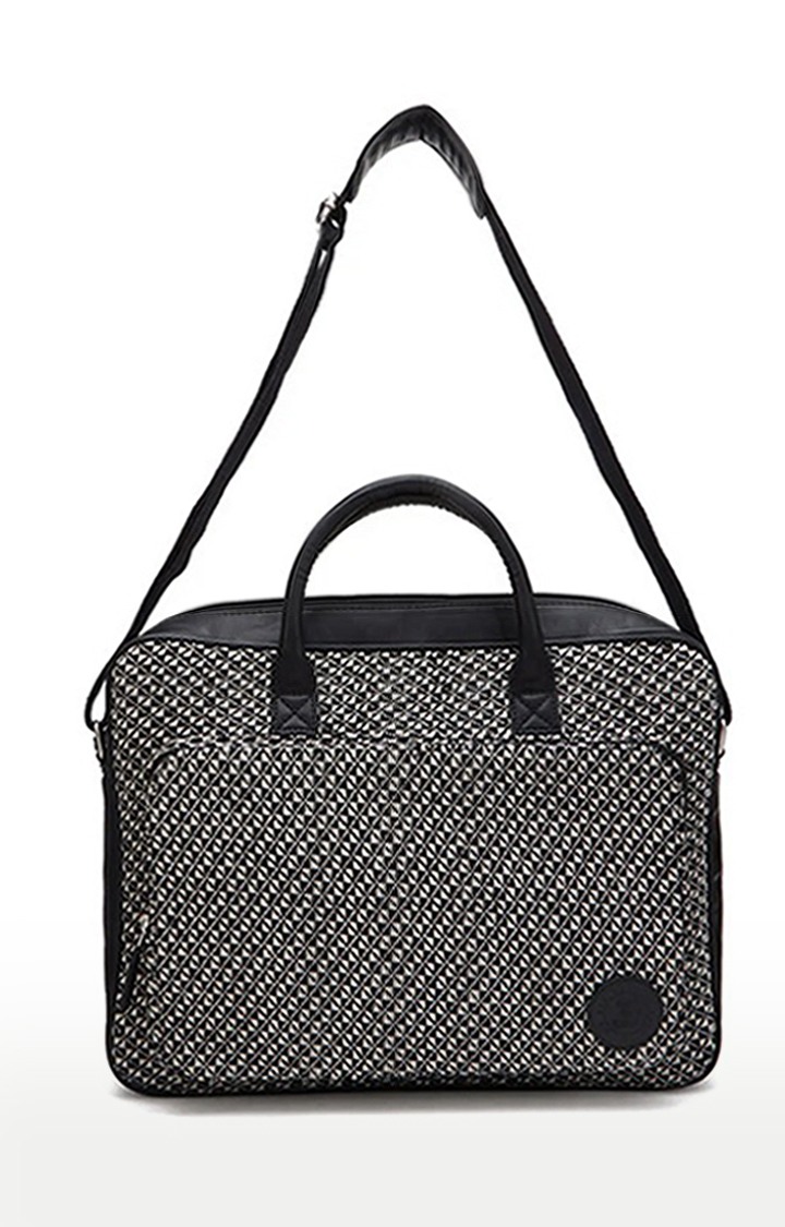 "Unisex Jacquard Laptop Bag"