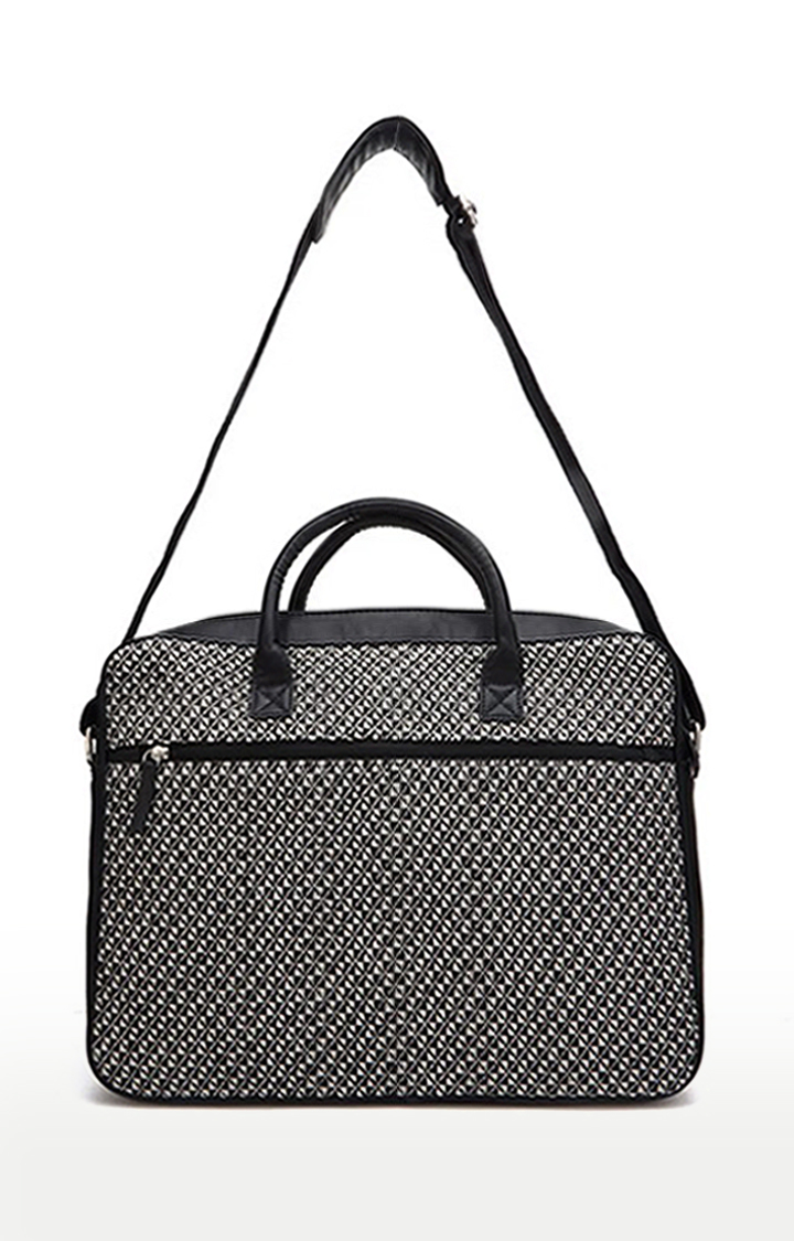"Unisex Jacquard Laptop Bag"