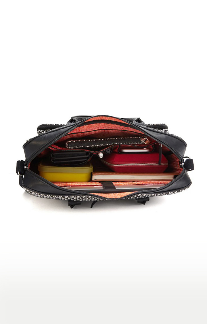 "Unisex Jacquard Laptop Bag"