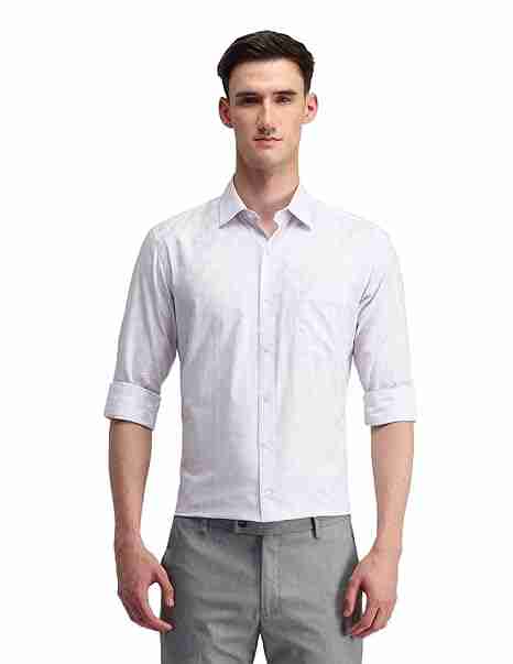 ARROW MENS FORMAL SHIRT F/S ARAISH0101 LT. LAVENDER
