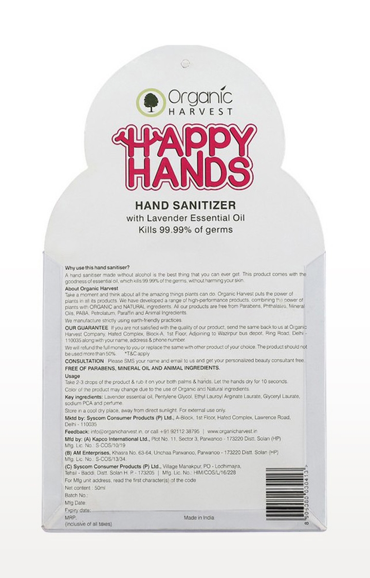 Organic Harvest | Hand Sanitizer (50ml) 4