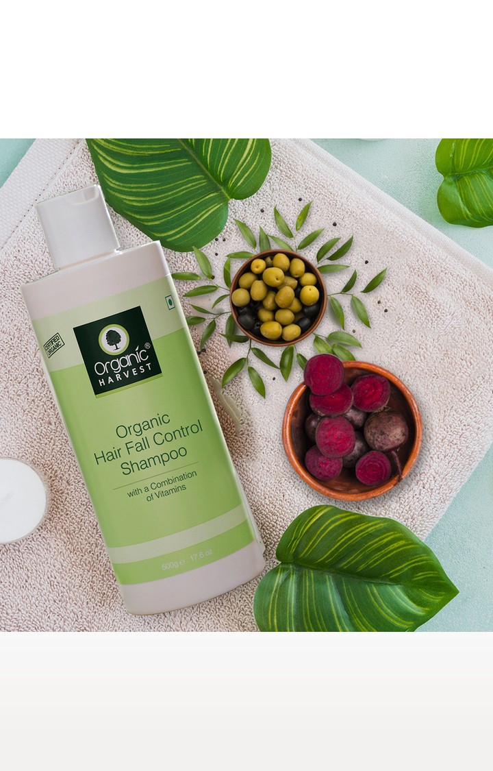 Organic Harvest | Organic Hair fall Control Shampoo, 500g 2