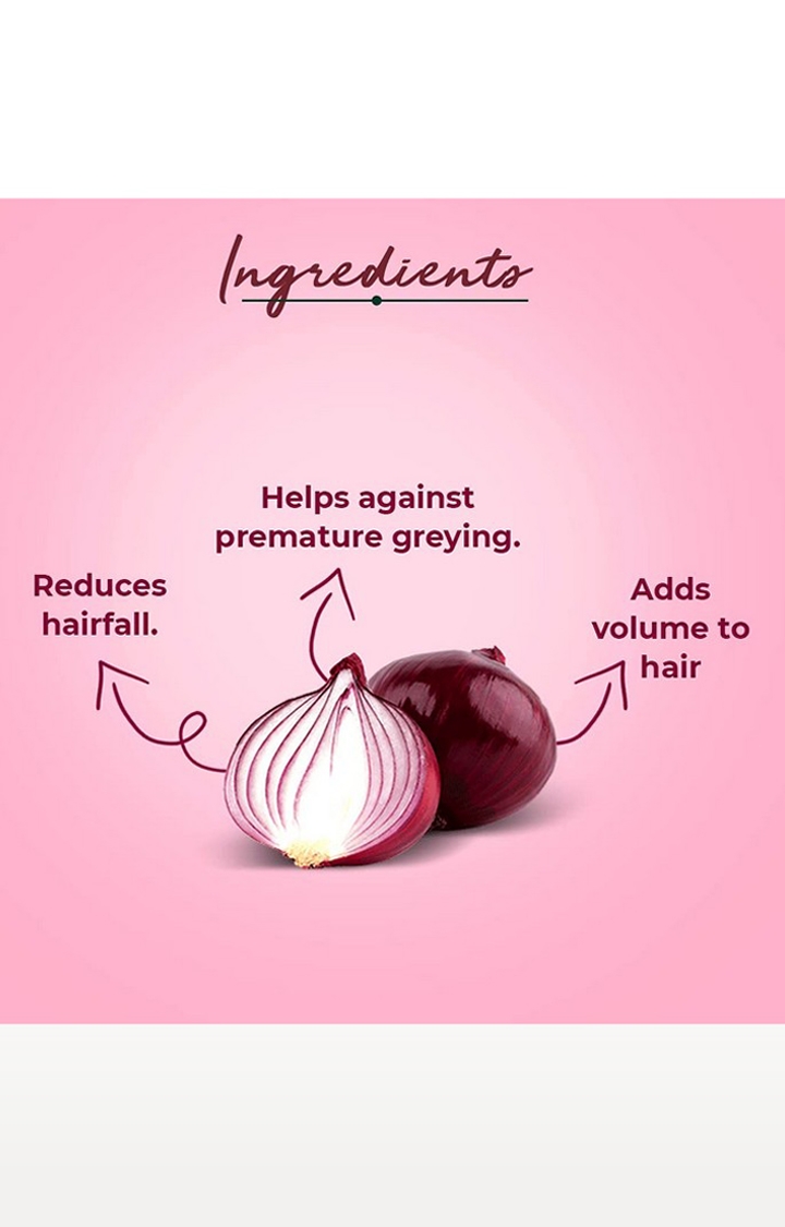 Organic Harvest | Organic Harvest Red Onion Shampoo For Hair Fall Control & Hair Growth - 500ml 1