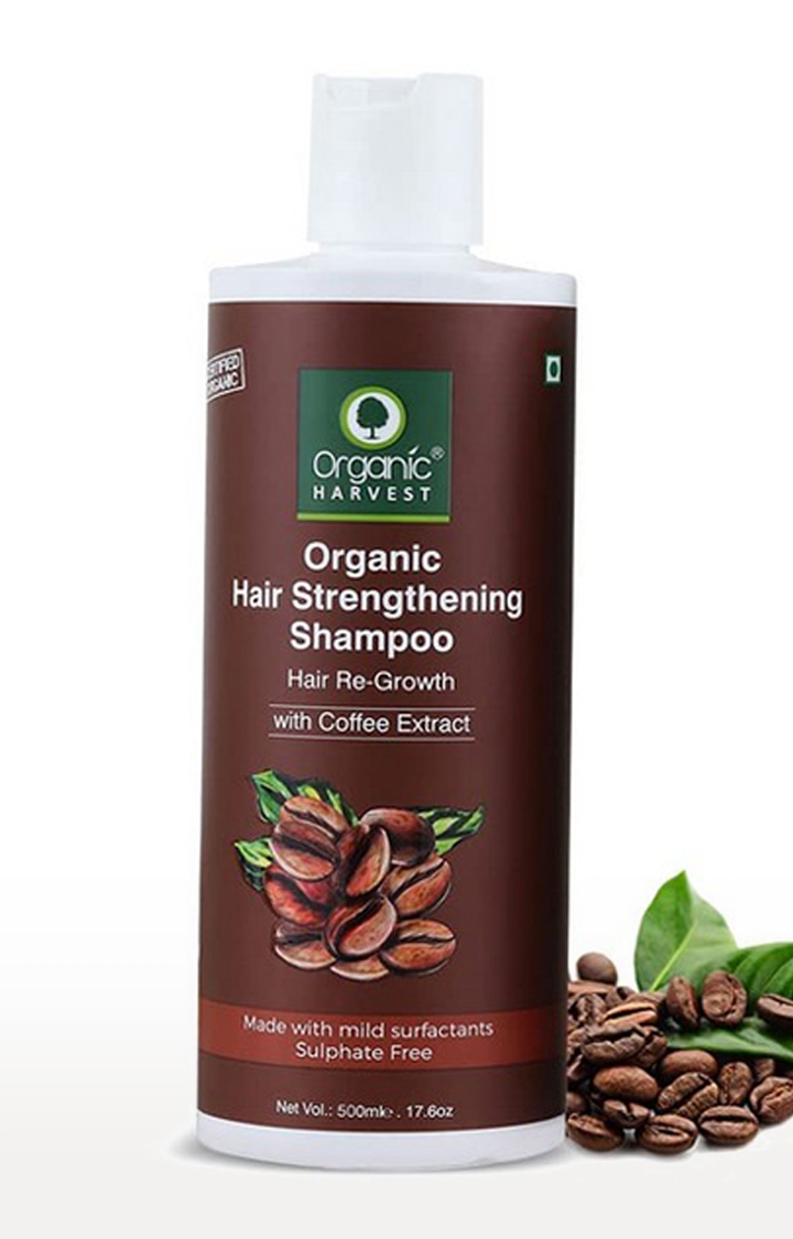 Organic Harvest | Organic Harvest Coffee Shampoo For Hair Fall Control & Hair Growth, Hair Strengthening Shampoo for Women - 500ml 0