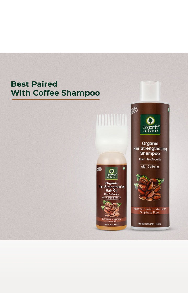 Organic Harvest | Organic Hair Strengthening Hair Oil ,150 ml 1